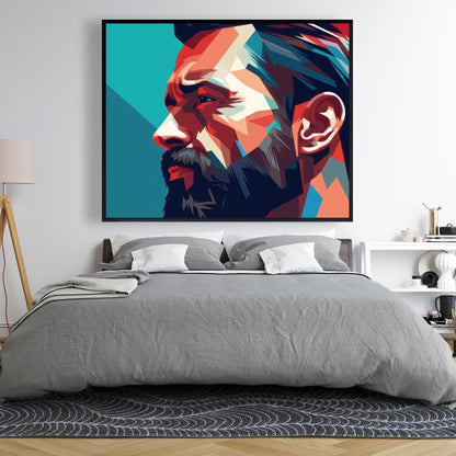 Hopeful - 36"x36" Framed canvas