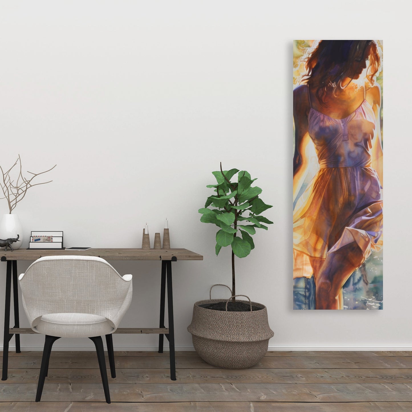 Out of the Water Canvas - Elegant Home Decor Art Piece