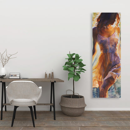 Out of the Water Canvas - Elegant Home Decor Art Piece