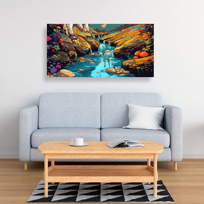 Wisdom Inbound - Red Canvas Art for Stylish Home Decor