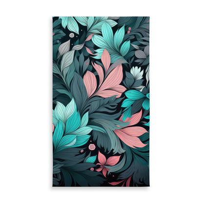 Nappe Feuilles Fluo - Décoration Intérieure Extérieure Tendance