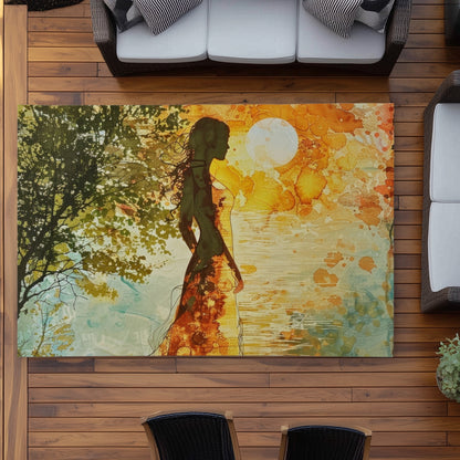 Tapis d'extérieur Peaceful Sun | Une solution de décoration élégante pour la maison