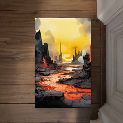 Charred Yellow Indoor Outdoor Door Mat | Decor Essential