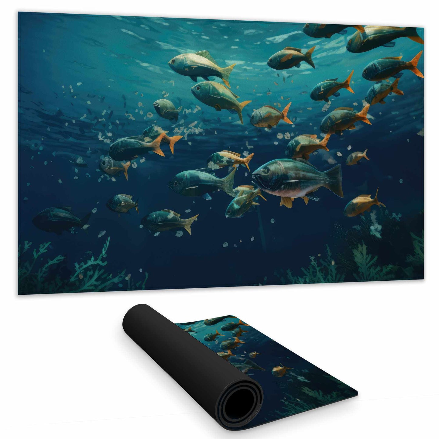 Shallow Swim Gaming Mat - Stylish Home Decor Play Surface