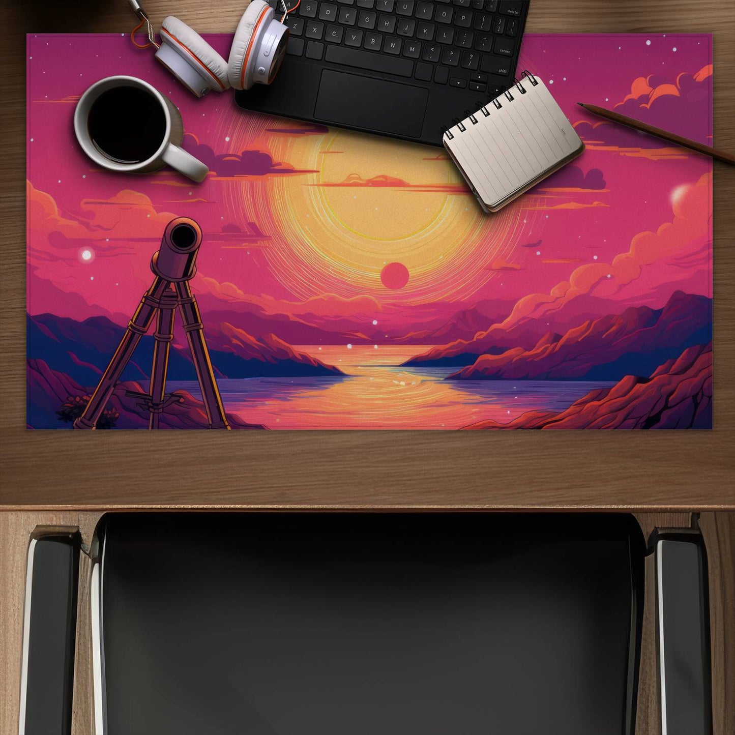 Skybound - Desk mat - Print on demand