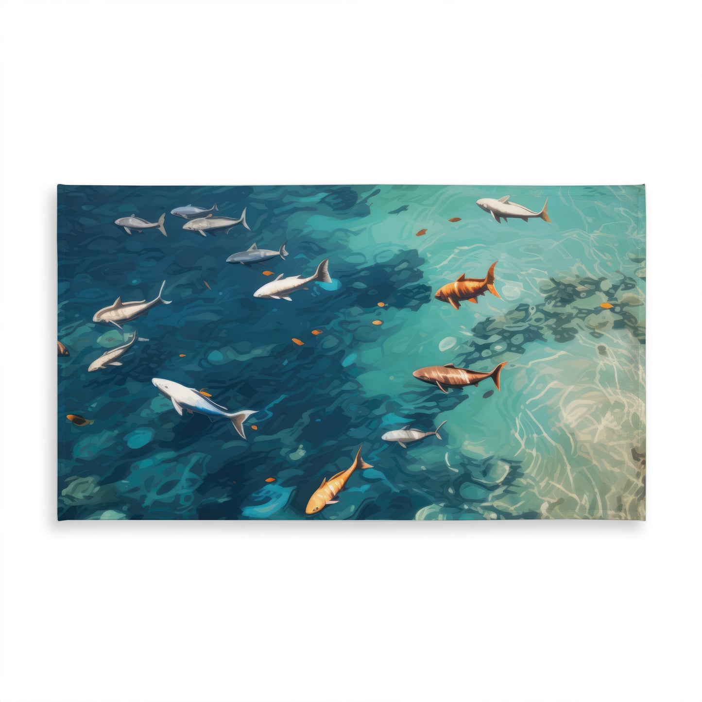 Nappe Swim Ahead - Articles de décoration essentiels pour l'intérieur et l'extérieur