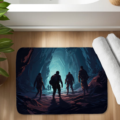 Secret society - 17"x24" Bath mat