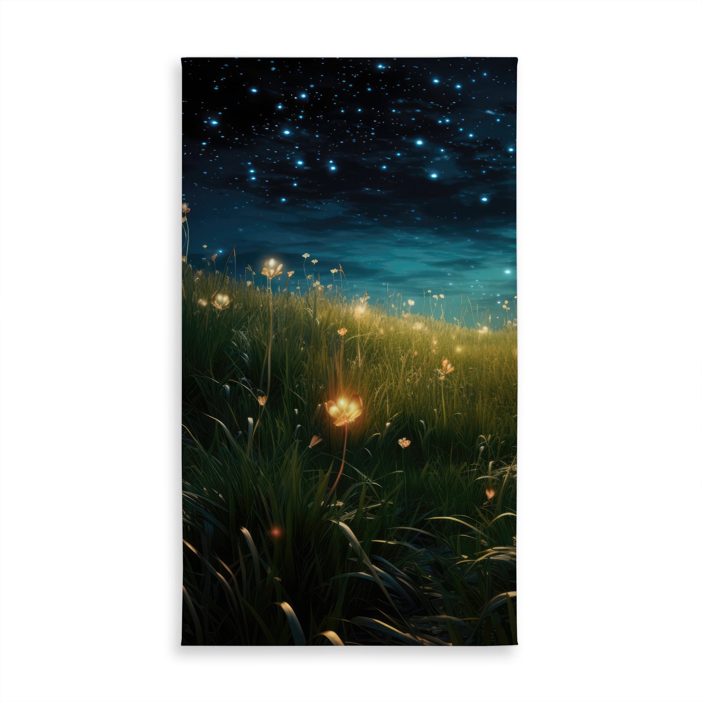 The Night Sky Orange Tablecloth | Indoor Outdoor Decor