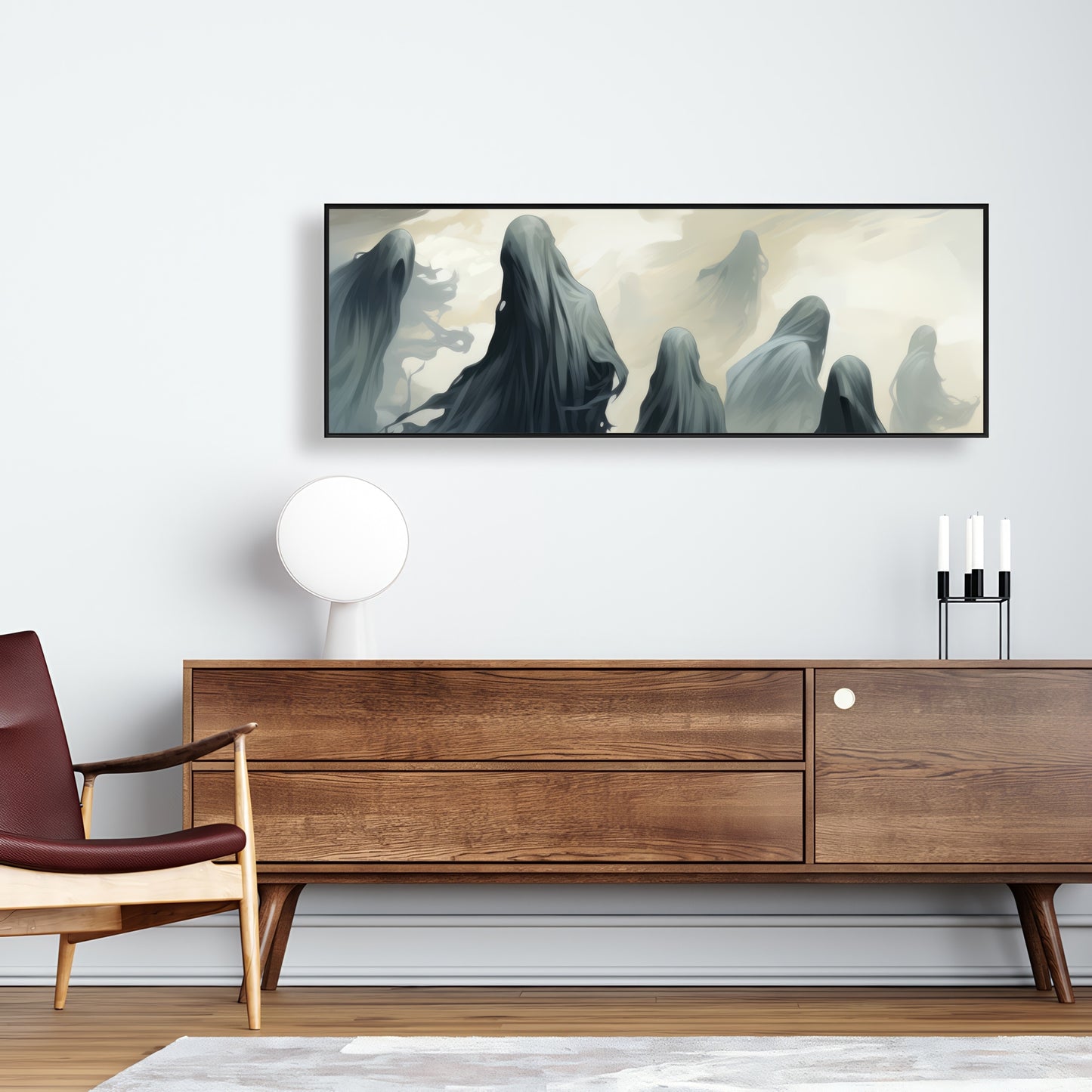 Cursed lands - 36"x36" Framed canvas