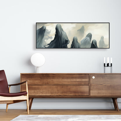 Cursed lands - 36"x36" Framed canvas