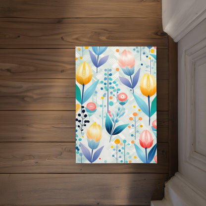 Calming Scents Orange Indoor Outdoor Door Mat | Home Decor