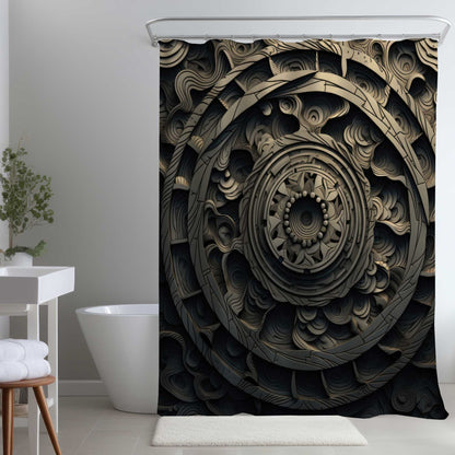 Rideaux de douche Cycles | Décoration de salle de bain élégante