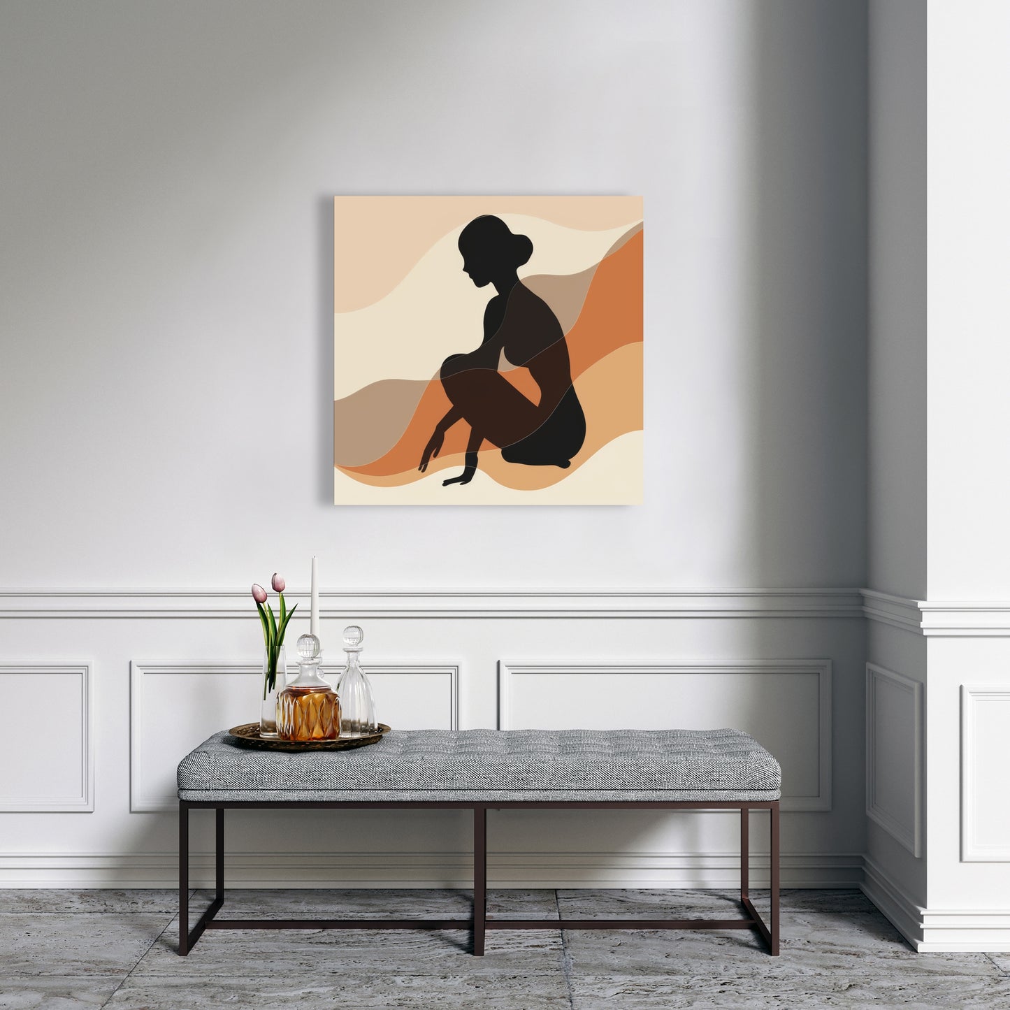 Mindfulness - 32"x32" Canvas