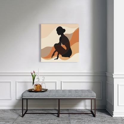 Mindfulness - 32"x32" Canvas