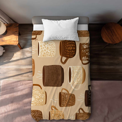 Housse de couette Cozy Cup Collection | Décoration d'intérieur élégante