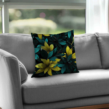 Coussin décoratif en sergé de polyester résistant | Accessoire de décoration élégant pour la maison