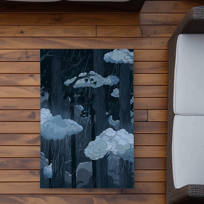 Tapis d'extérieur Sneaky Clouds | Accessoire de décoration intérieure élégant