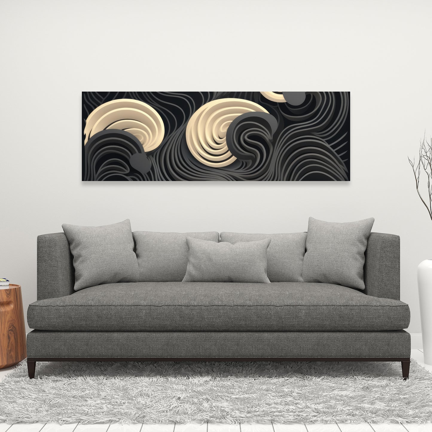 Layers - 32"x32" Canvas