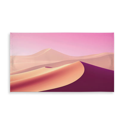 Calm dunes Beige Indoor/Outdoor Tablecloth for Home Decor