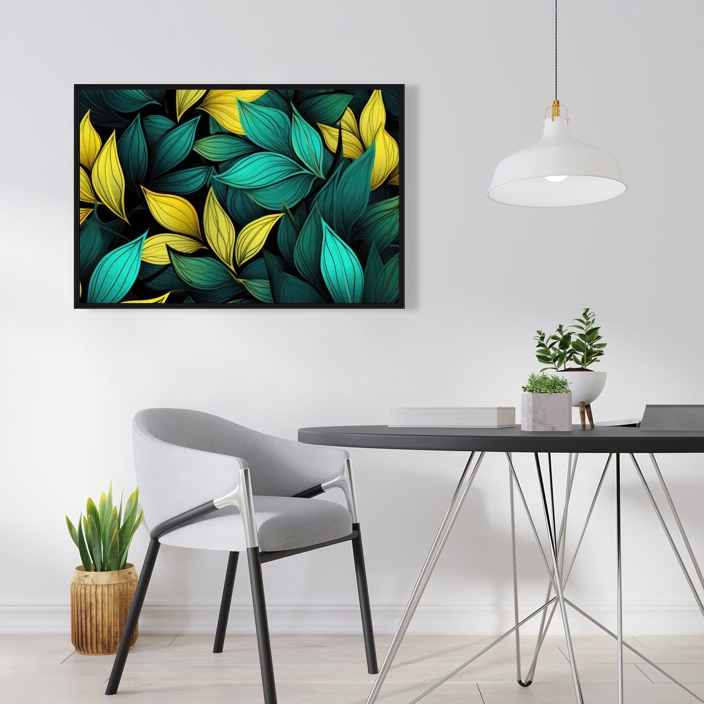 Potent aroma - 36"x36" Framed canvas