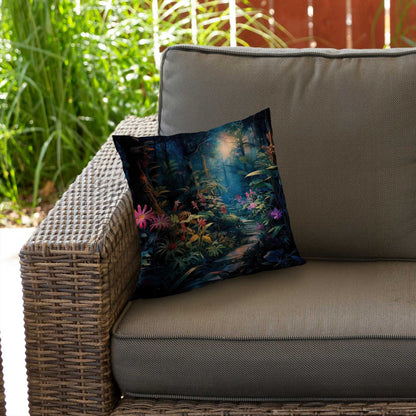 Coussin décoratif en sergé de polyester « Against all odds » - Accessoire de décoration intérieure