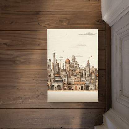 The Old Town Beige Indoor Outdoor Door Mat - Home Decor