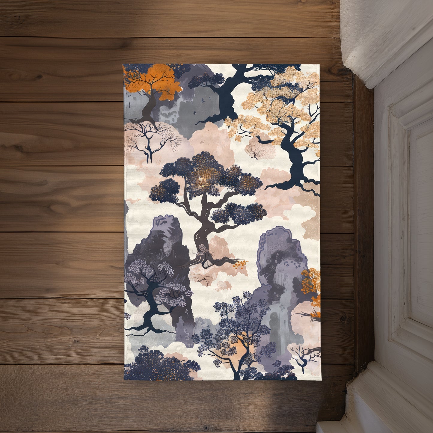 Voidless Beige Indoor Outdoor Door Mat | Decor Essentials