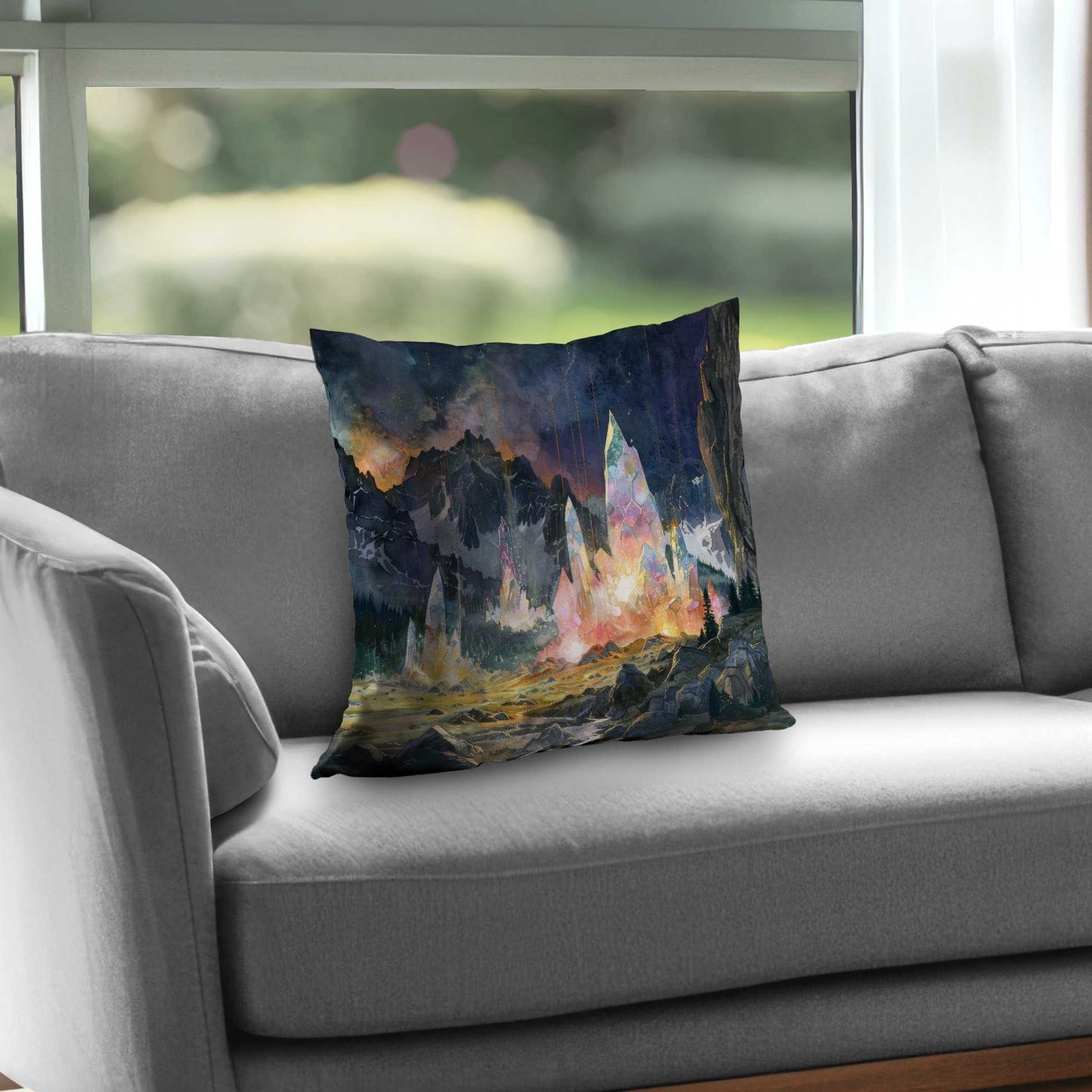 Growing Strong Poly Twill Throw Pillow | Home Decor Accent