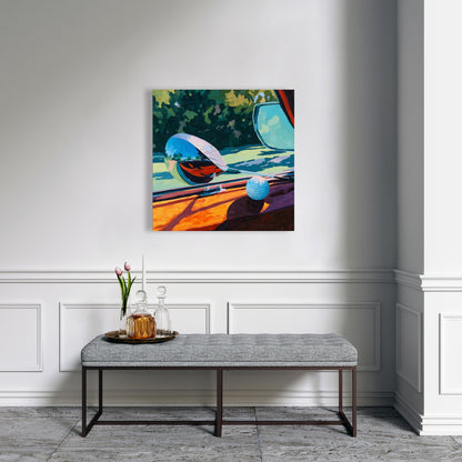 The Drive - Illustrative Object Canvas for Home Decor
