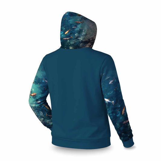Sweat à capuche Swim Ahead Sleevie | Vêtements légers