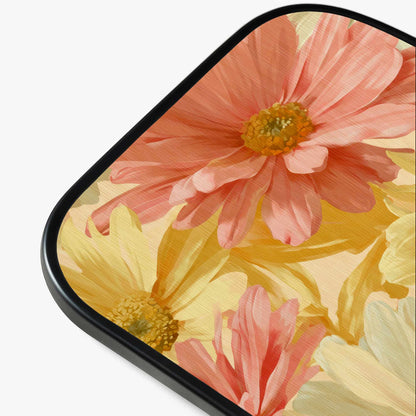Ensemble de raquettes de pickleball décontractées Sunlit Daisy Dream | Équipement sportif