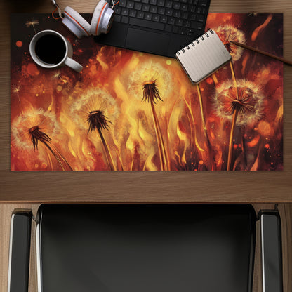 Dandy fire - Desk Mat