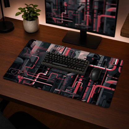 Industrial Empire Desk Mat - Stylish Home Decor Essential