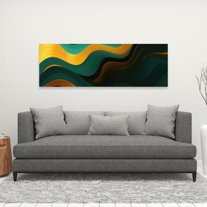 Golden harmony - 32"x32" Canvas