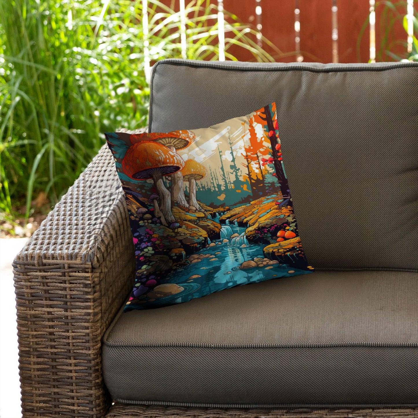 Wisdom inbound - Throw pillow - Print on demand