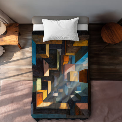 Housse de couette en boîte – Décoration d'intérieur élégante pour chambres douillettes