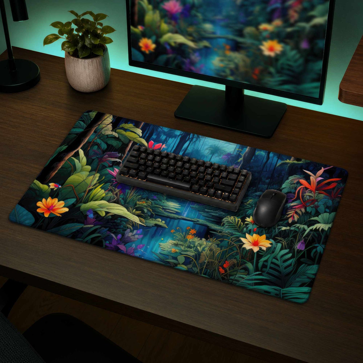 Tapis de jeu "La beauté de la nature" – Tapis de jeu élégant pour la décoration intérieure