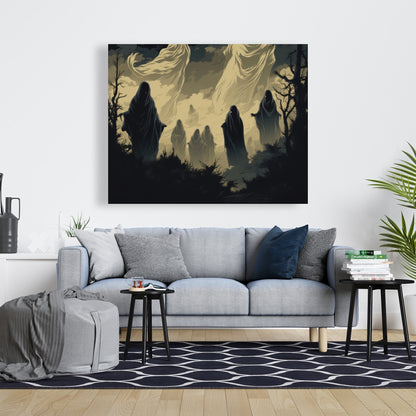 Limbo Black Canvas Art - Modern Home Decor | Chic Wall Design