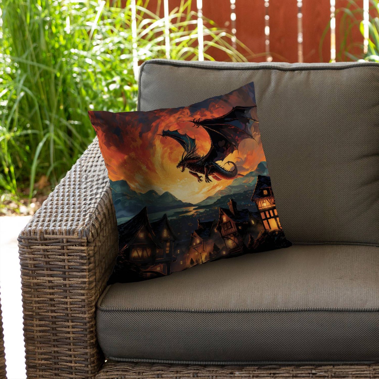 Hope for mercy - Throw pillow - Print on demand