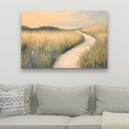 Soft breeze - Green Canvas for Elegant Home Decor | Buy Now