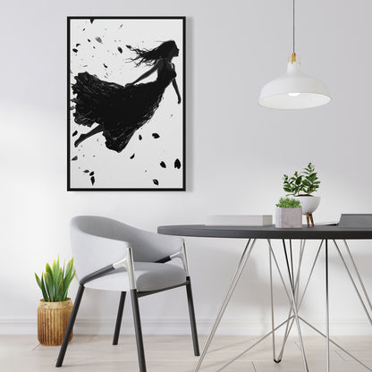 Floating - 24"x24" Framed canvas