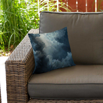 Coussin décoratif Afterglow en sergé de polyester - Accessoire de décoration confortable pour la maison