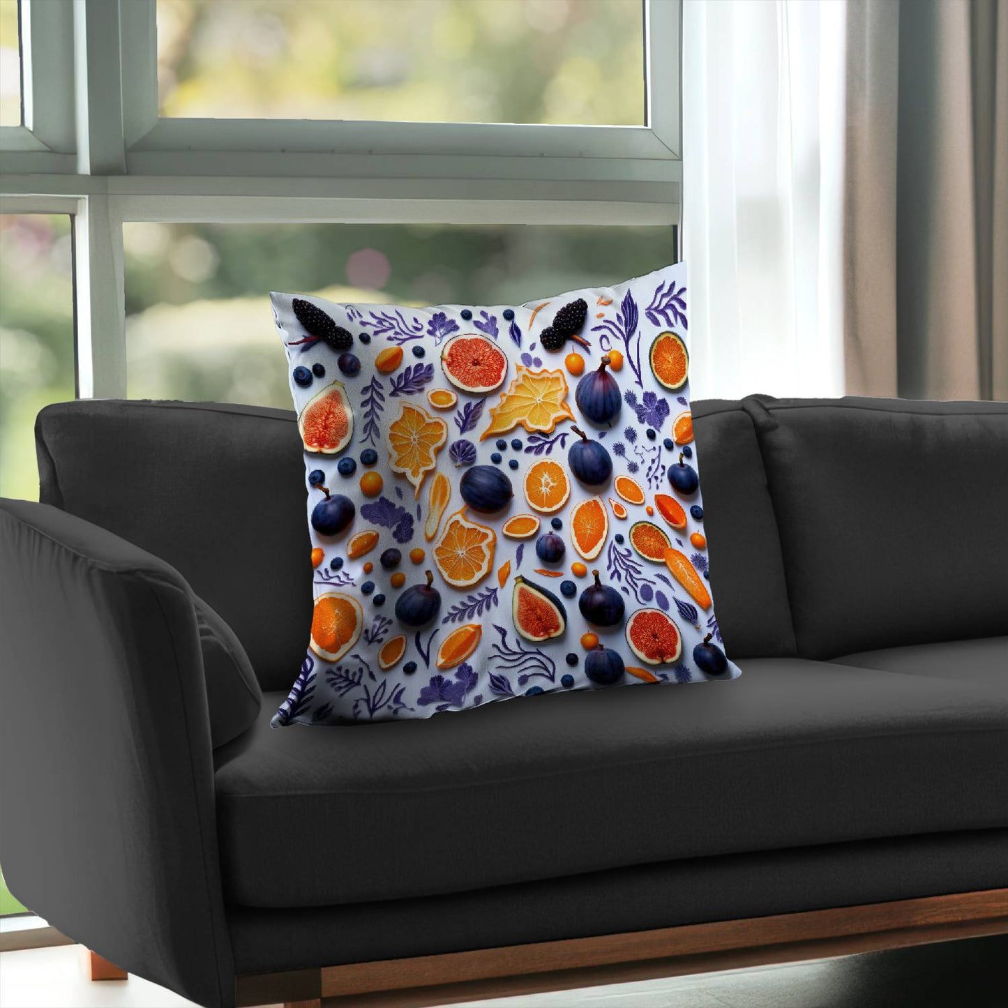 Fruity skins - Throw pillow - Print on demand