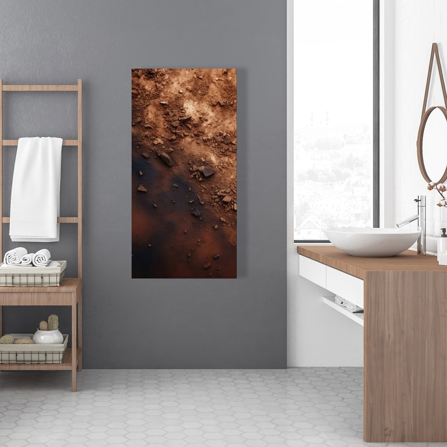 The Dark Patch - Black Canvas Art for Home Decor | Modern Style