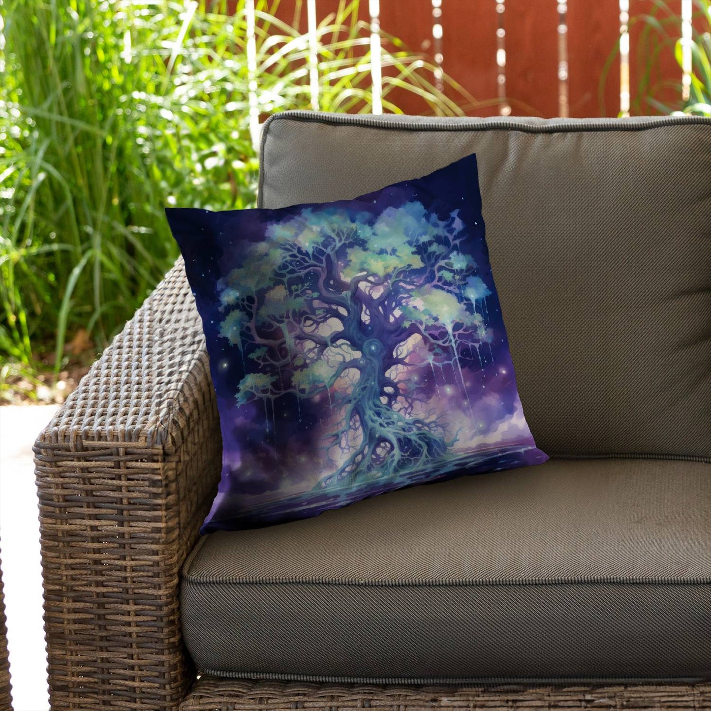 Surreal sap - Throw pillow - Print on demand