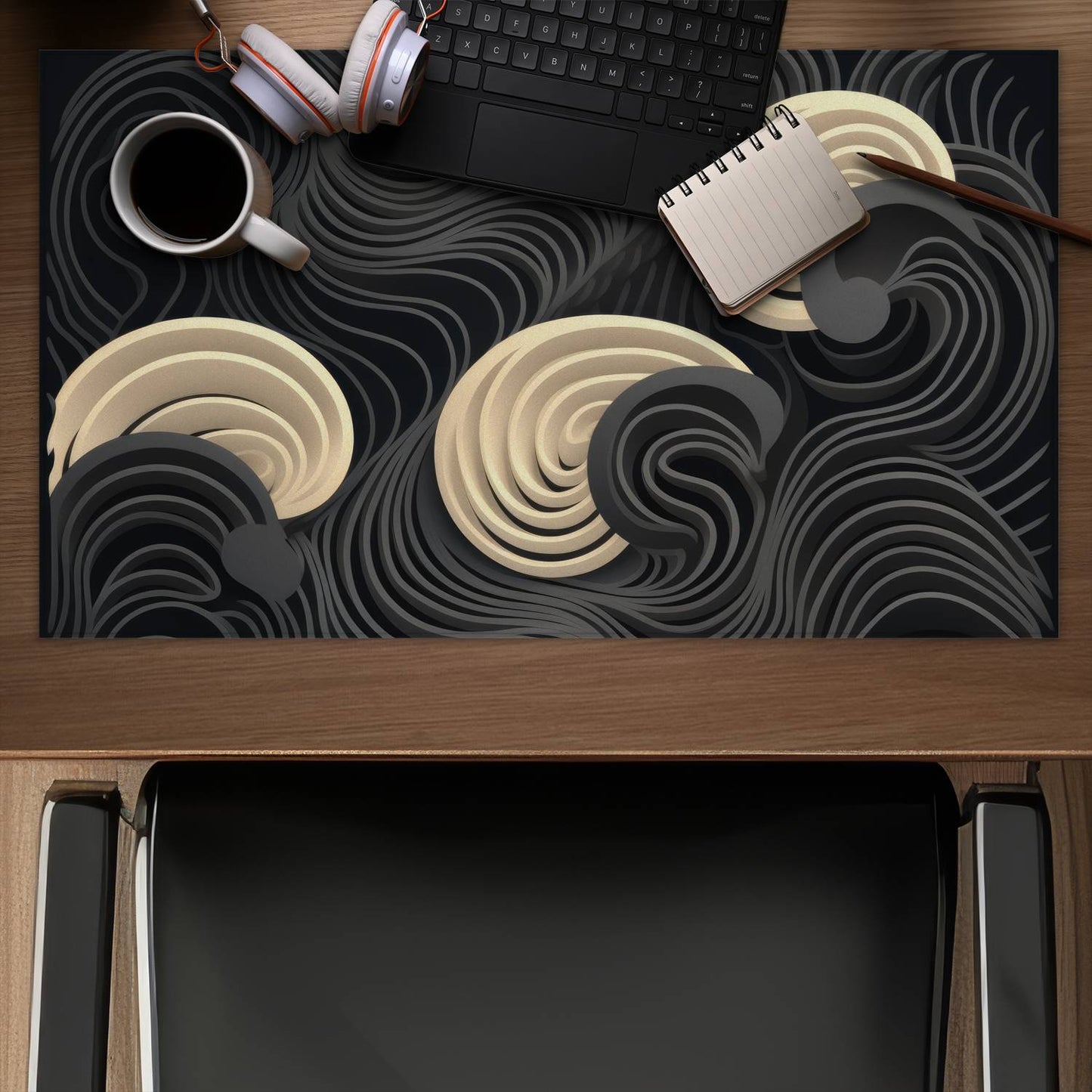 Layers - Desk mat - Print on demand