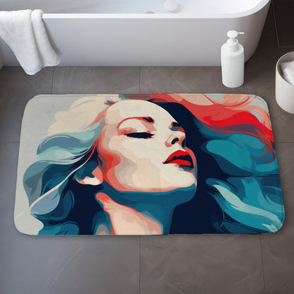 Beauty at its purest - 17"x24" Bath mat