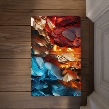 Mineral Contrast Indoor Outdoor Door Mat - Home Decor Style