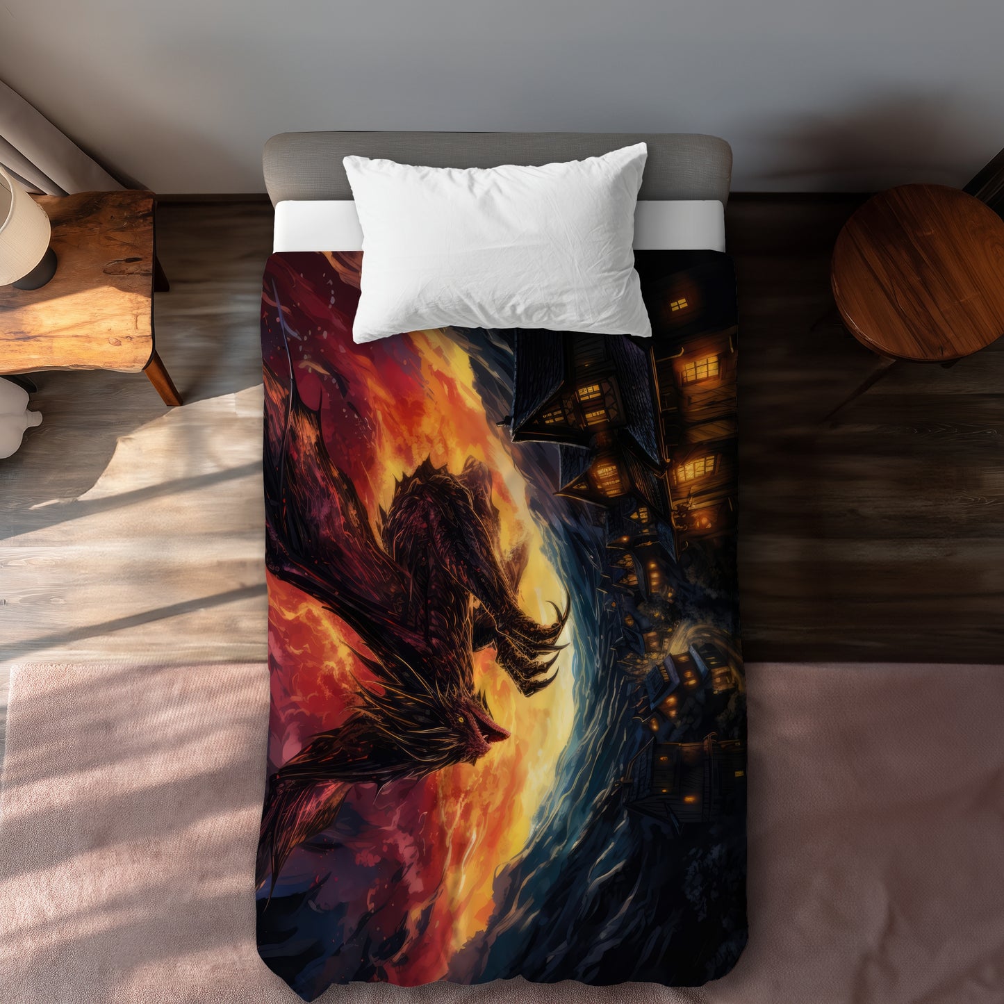 Back for Revenge Blue Duvet Cover | Stylish Home Decor