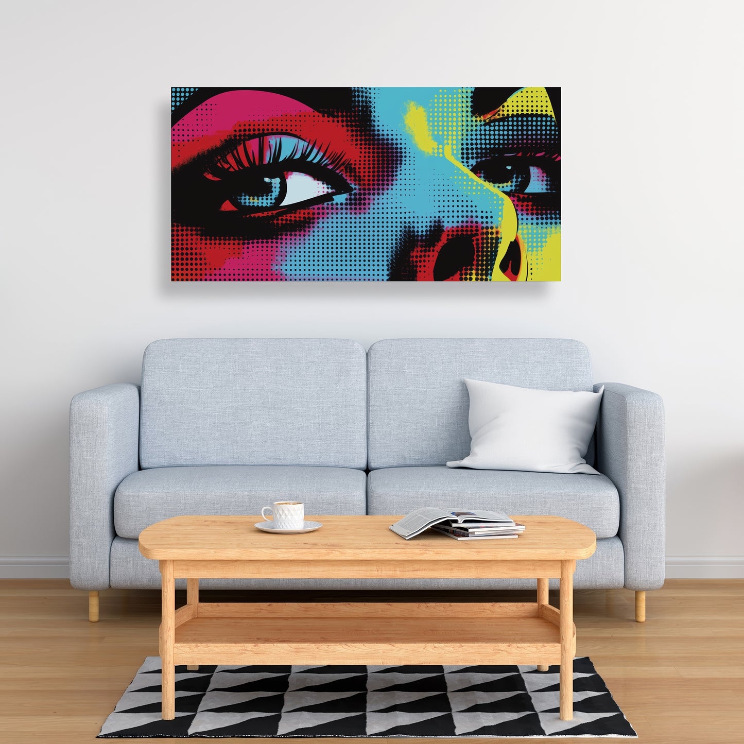 Comics Yellow Canvas - Vibrant Home Decor for Your Walls